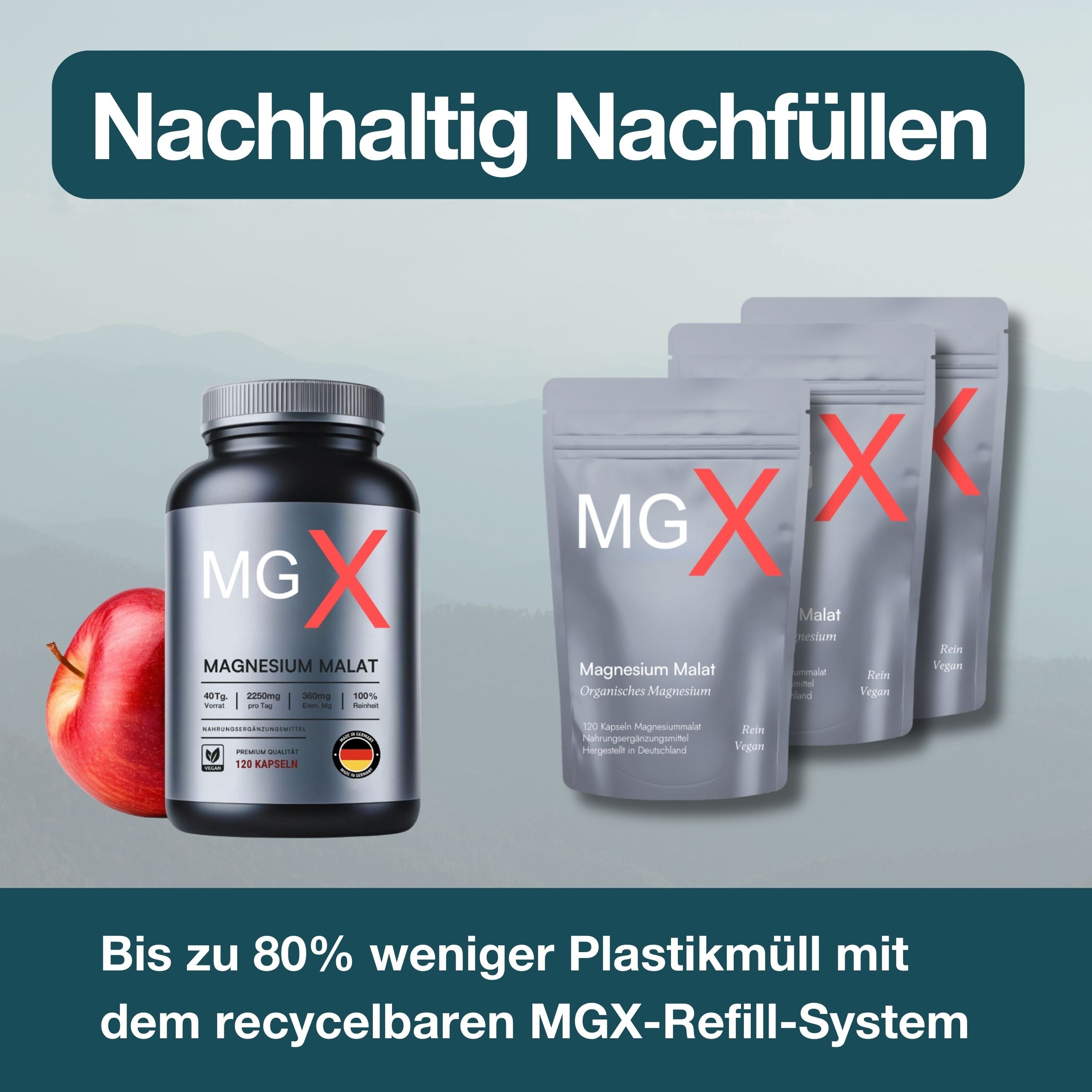 Magnesium Malat Refill Pack