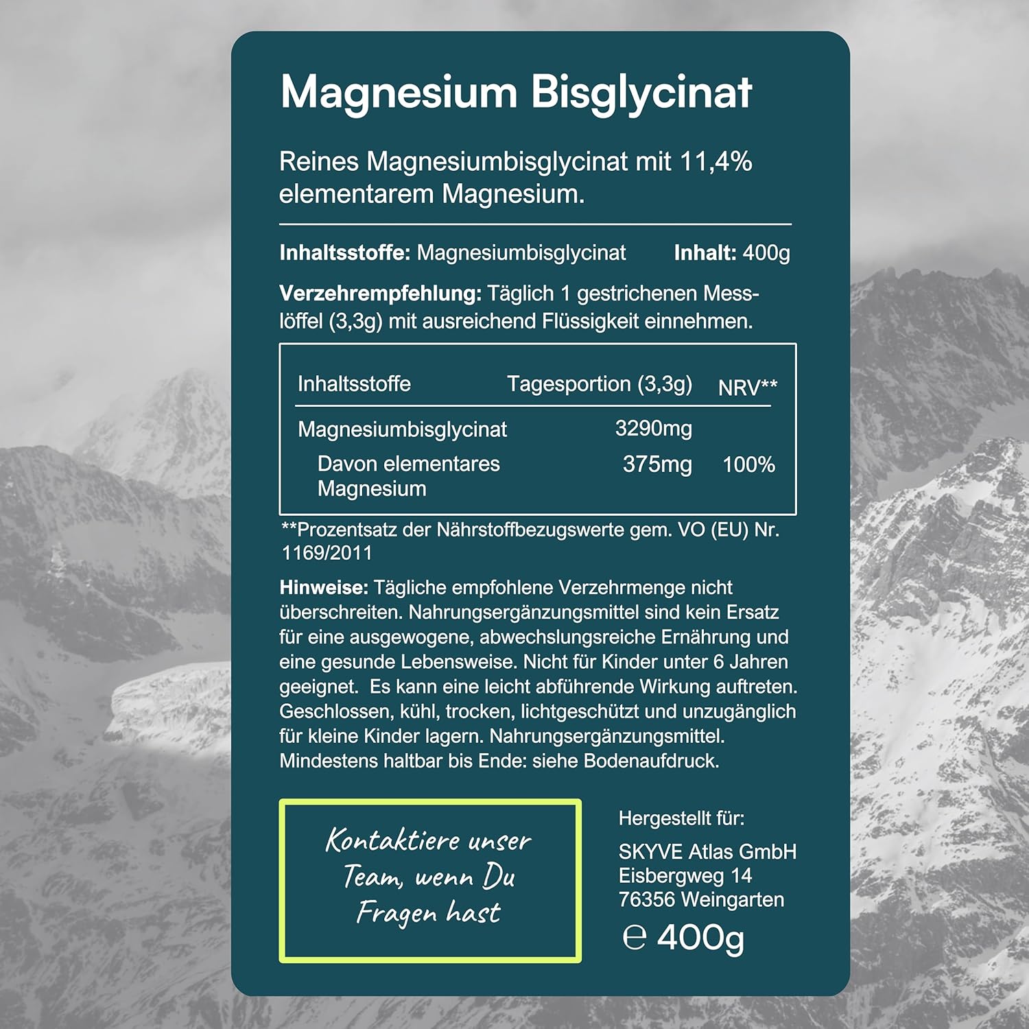 Magnesium Bisglycinat