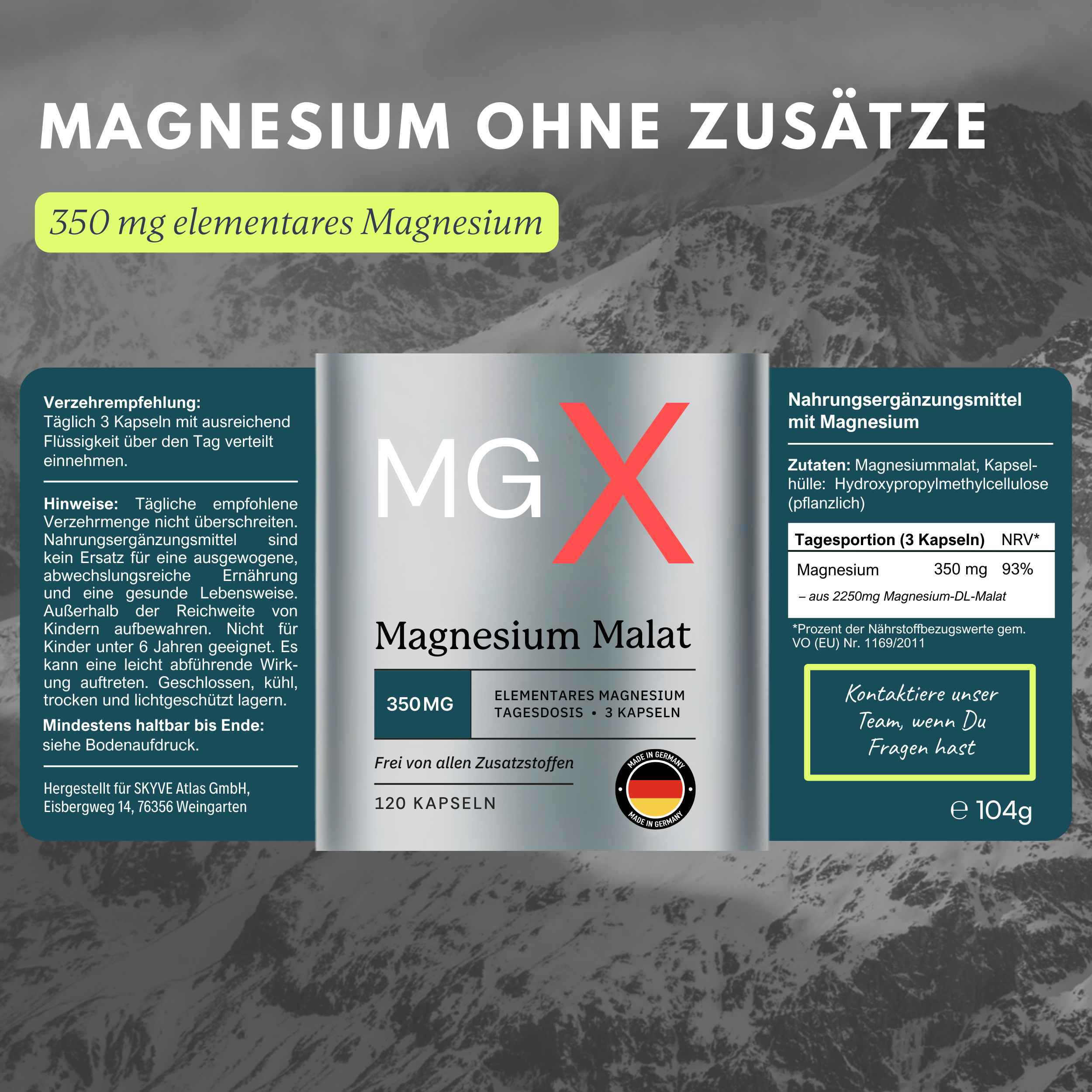 Magnesium Malat Kapseln